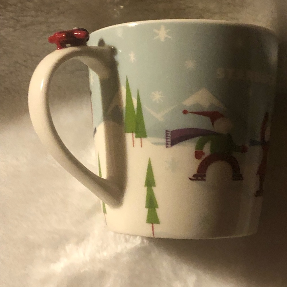 Rare Starbucks Ceramic 2011 Christmas Mug